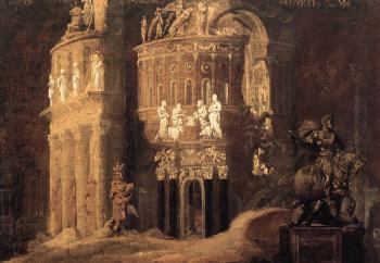 矇素 德斯德裡奧 Landscape with Roman Ruins 矇素 德斯德裡奧 Landscape with Roman Ruins